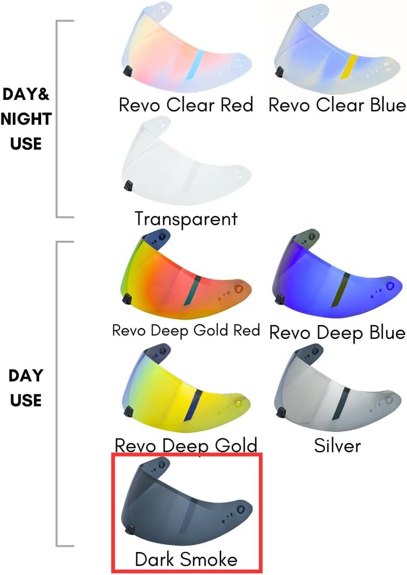 Logto Replacement Motorcycle Helmet Visor Shield for R420 Visor Wearproof Windproof Sun Protection Helmet Accessories - Image 5